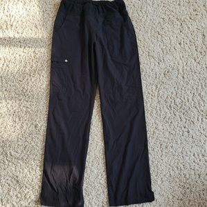 BLACK SCRUB PANTS